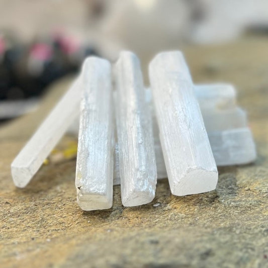 Small Selenite Wands - Cleansing and Amplifying Crystal Energy